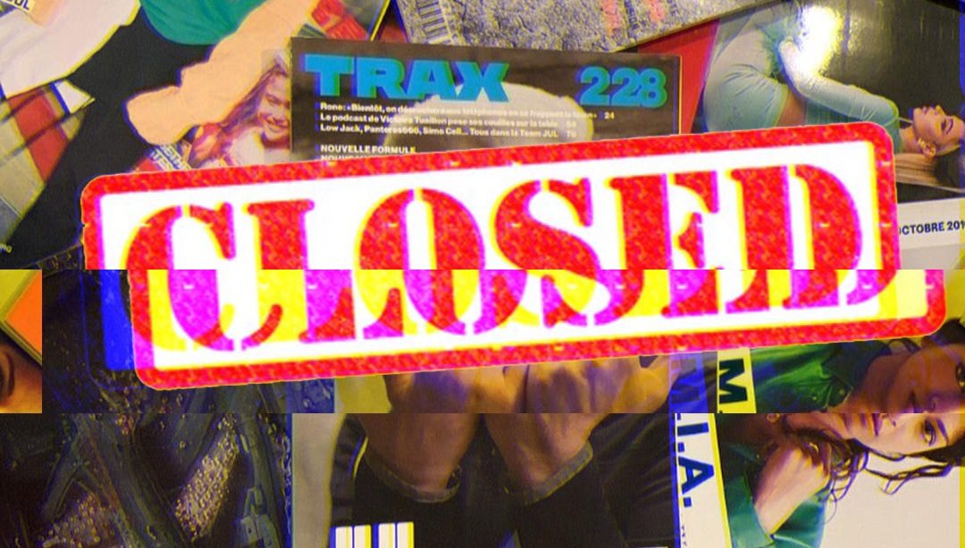 No wonder Mixmag keep lining up paid puff pieces! As France’s Trax Magazine closes down after 26 years, what’s the future for dance music press?
